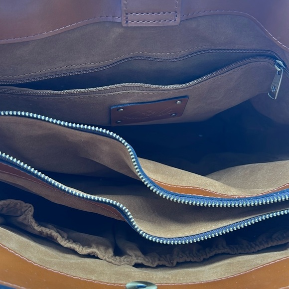 2049- Patricia Nash Tote Bag Genuine Leather NWT - Picture 10 of 14